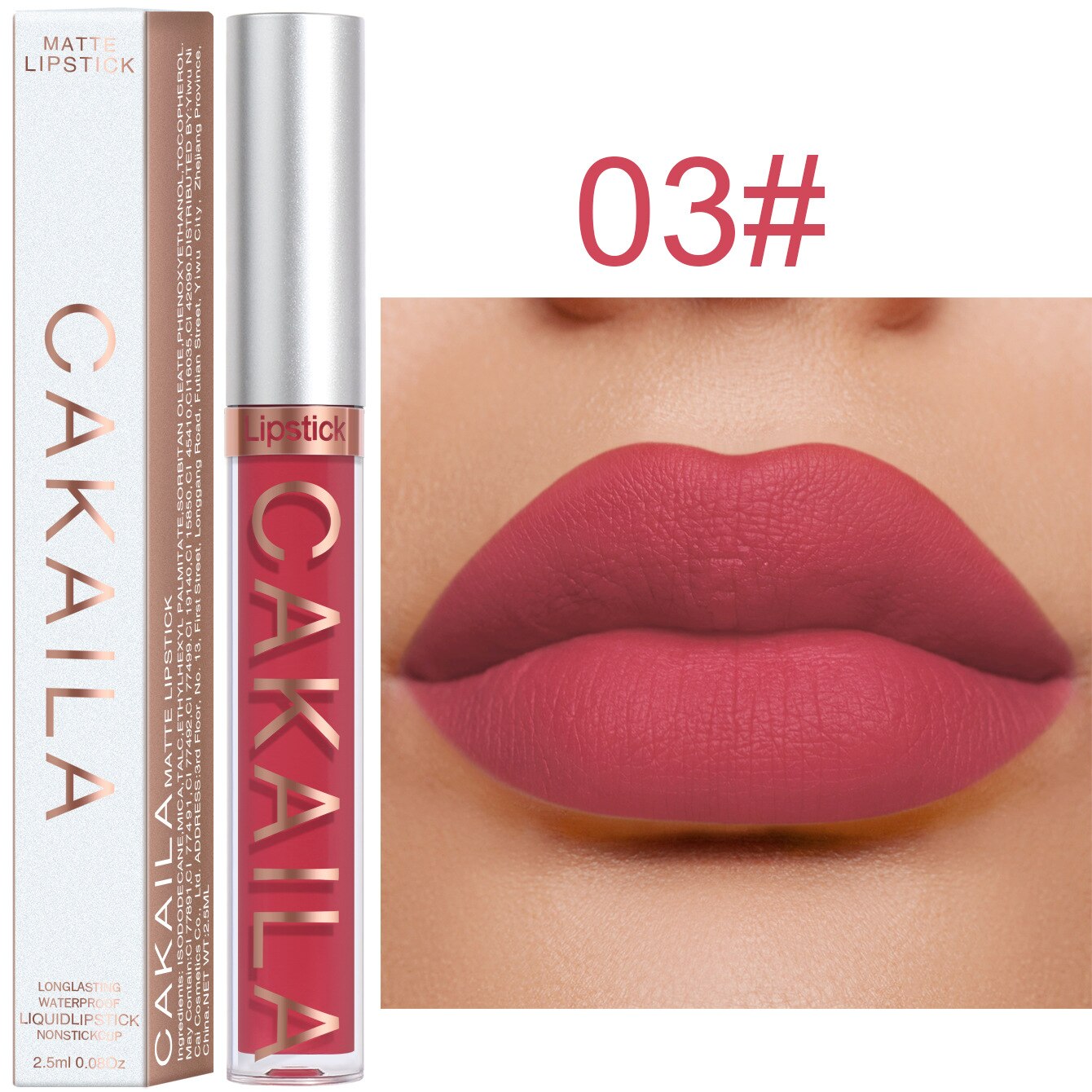 Elera Glow 01 Lipstick Matte Non-stick Cup
