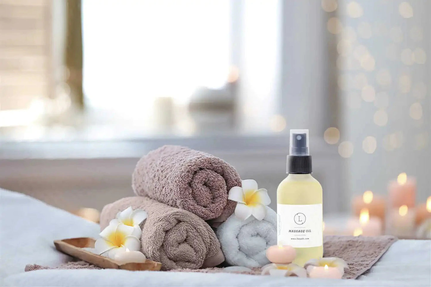 Elera Glow Aromatherapy Eucalyptus Massage Oil, Natural Relaxing Body Massage Oil