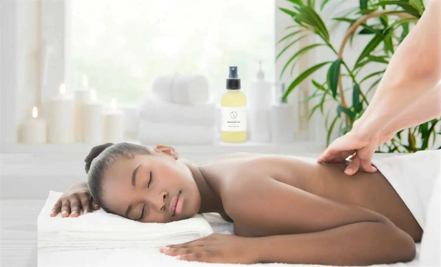Elera Glow Aromatherapy Eucalyptus Massage Oil, Natural Relaxing Body Massage Oil