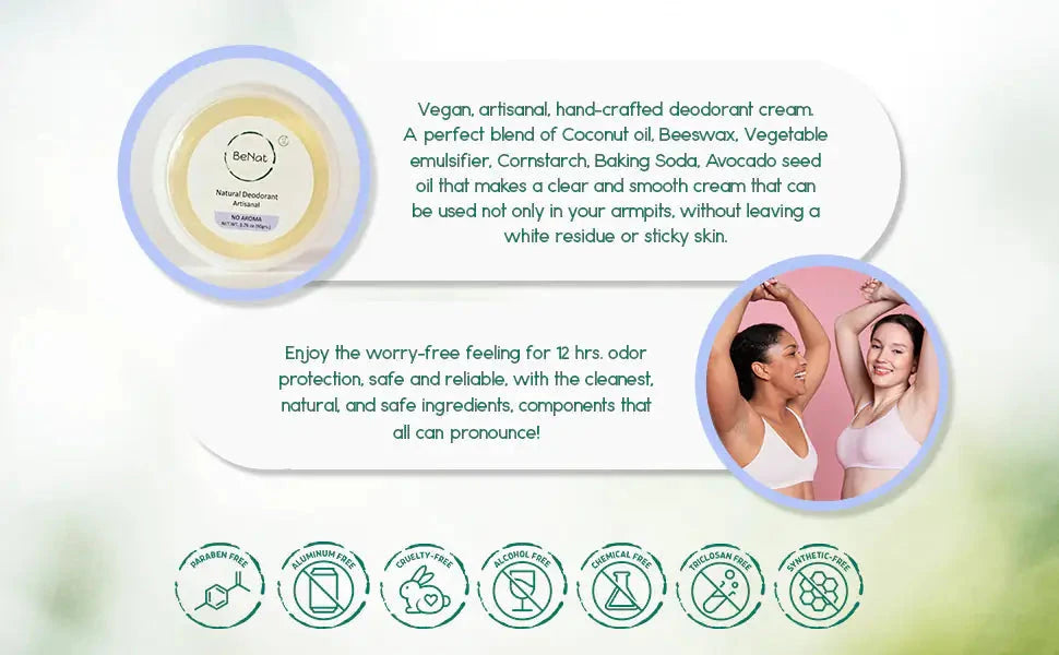 Elera Glow Vegan Deodorant Cream