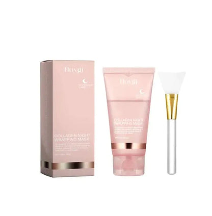 Elera Glow Face Mask 75g Plus Brush Hydrating Collagen Peel-Off Mask