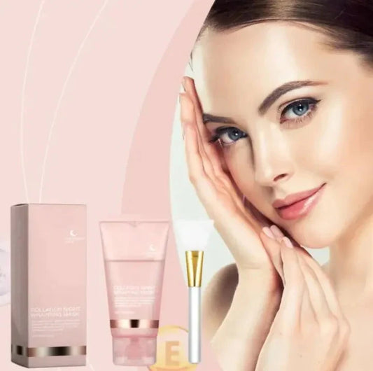 Elera Glow Face Mask 75g Plus Brush Hydrating Collagen Peel-Off Mask