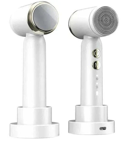 Elera Glow New Pink / Wireless cold and hot compress 6-in-1 Ultrasonic Face Cleansing Brush